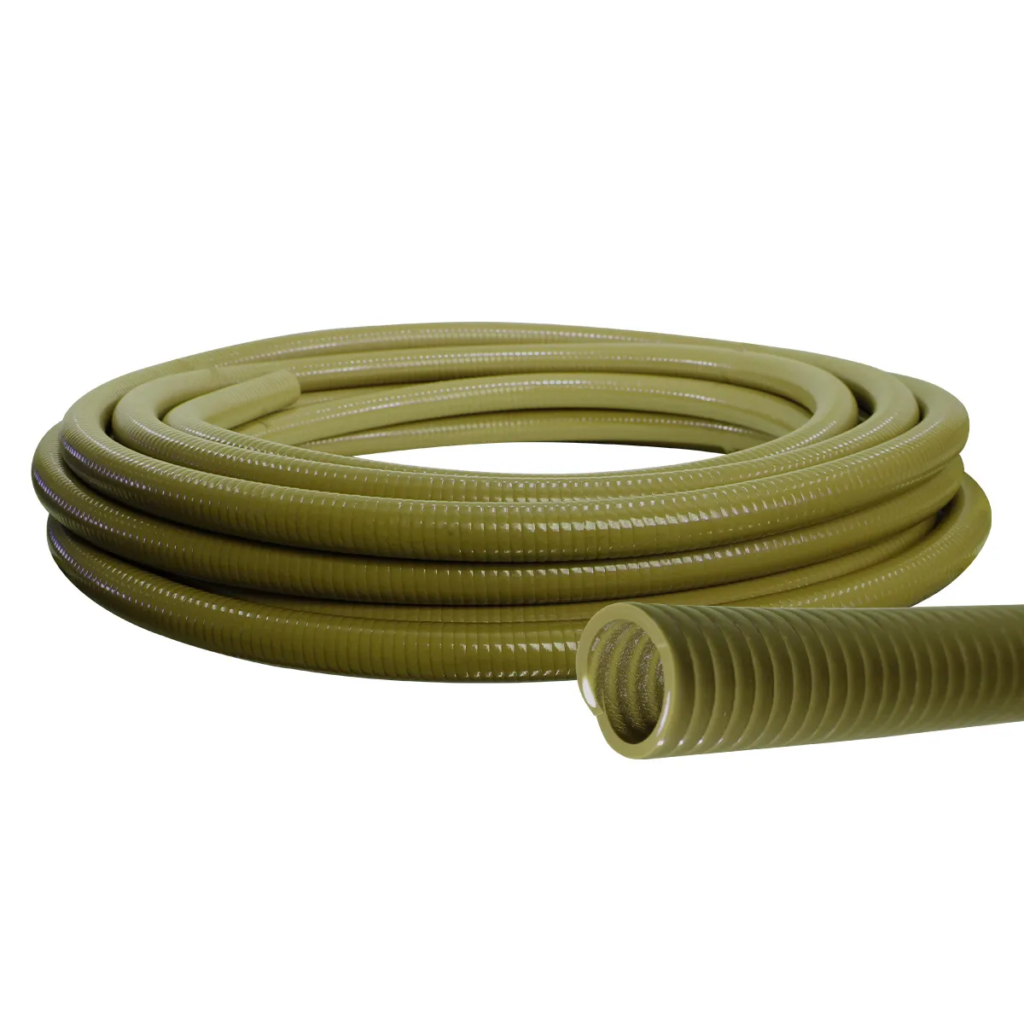Mangueira para caminhão tanque | Mangueira de Sucção Verde Oliva