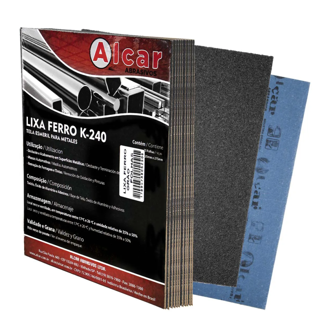 Abrasivos Folha de Lixa Ferro