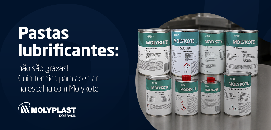 Guia de pastas lubrificantes da Molyplast