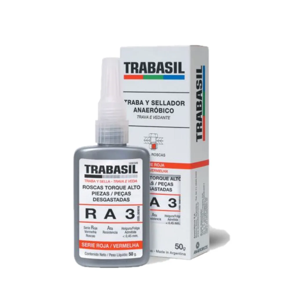 Imagem do produto Trava Rosca RA3 da Trabasil da seção Soluções Químicas da Moly