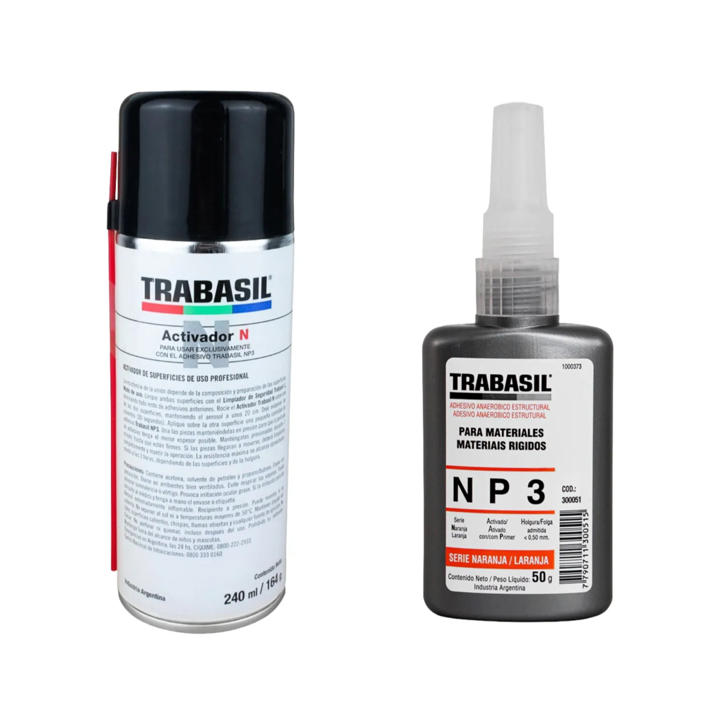 Imagem do produto Ativador de Cura NP3 Trabasil da seção Soluções Químicas da Moly