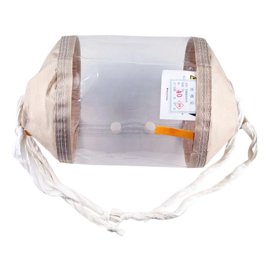 Protetor de Flange em PTFE com Visor Transparente | Vedação Industrial