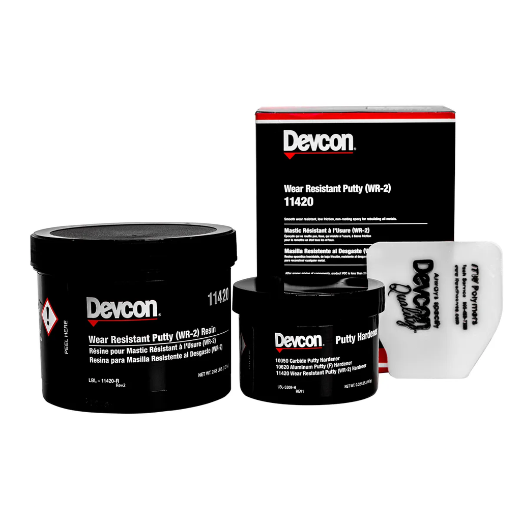 Produtos Devcon para recuperação de eixos